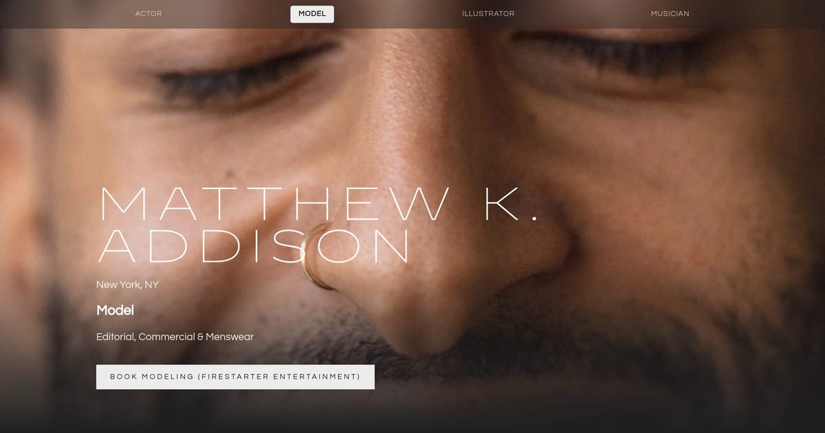 Matthew K. Addison EPK