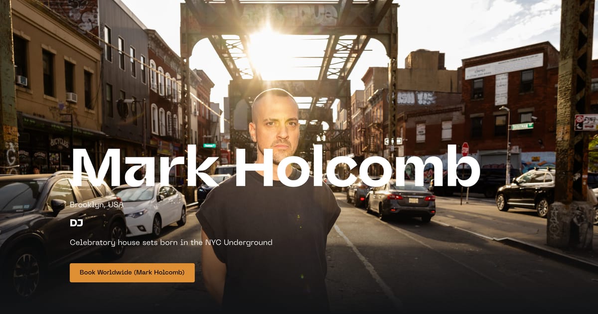 Mark Holcomb EPK