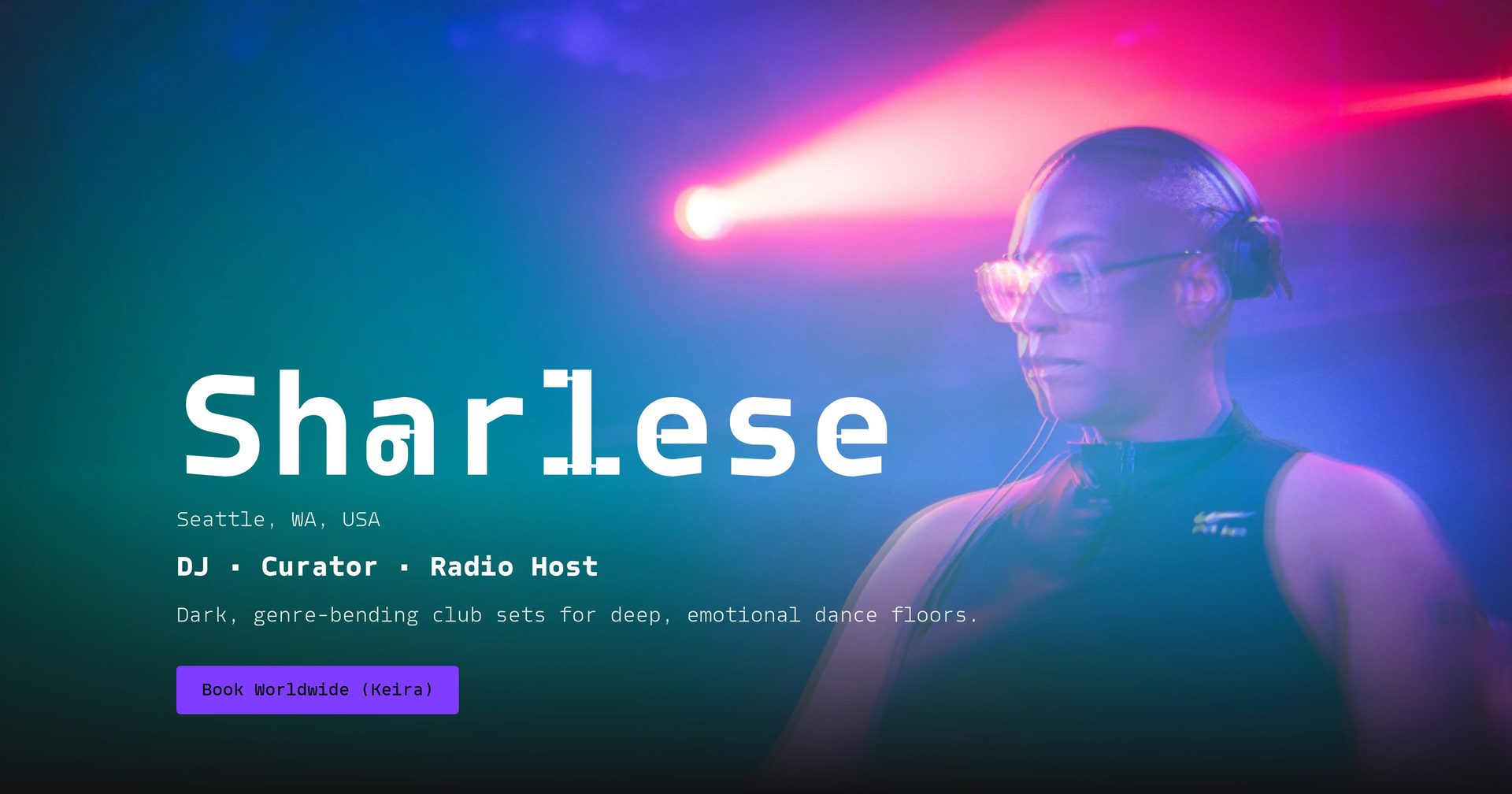 Sharlese's electronic press kit